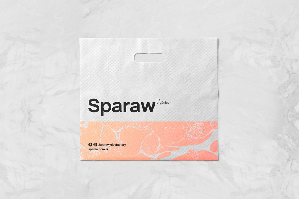 Sparaw果汁品牌设计欣赏