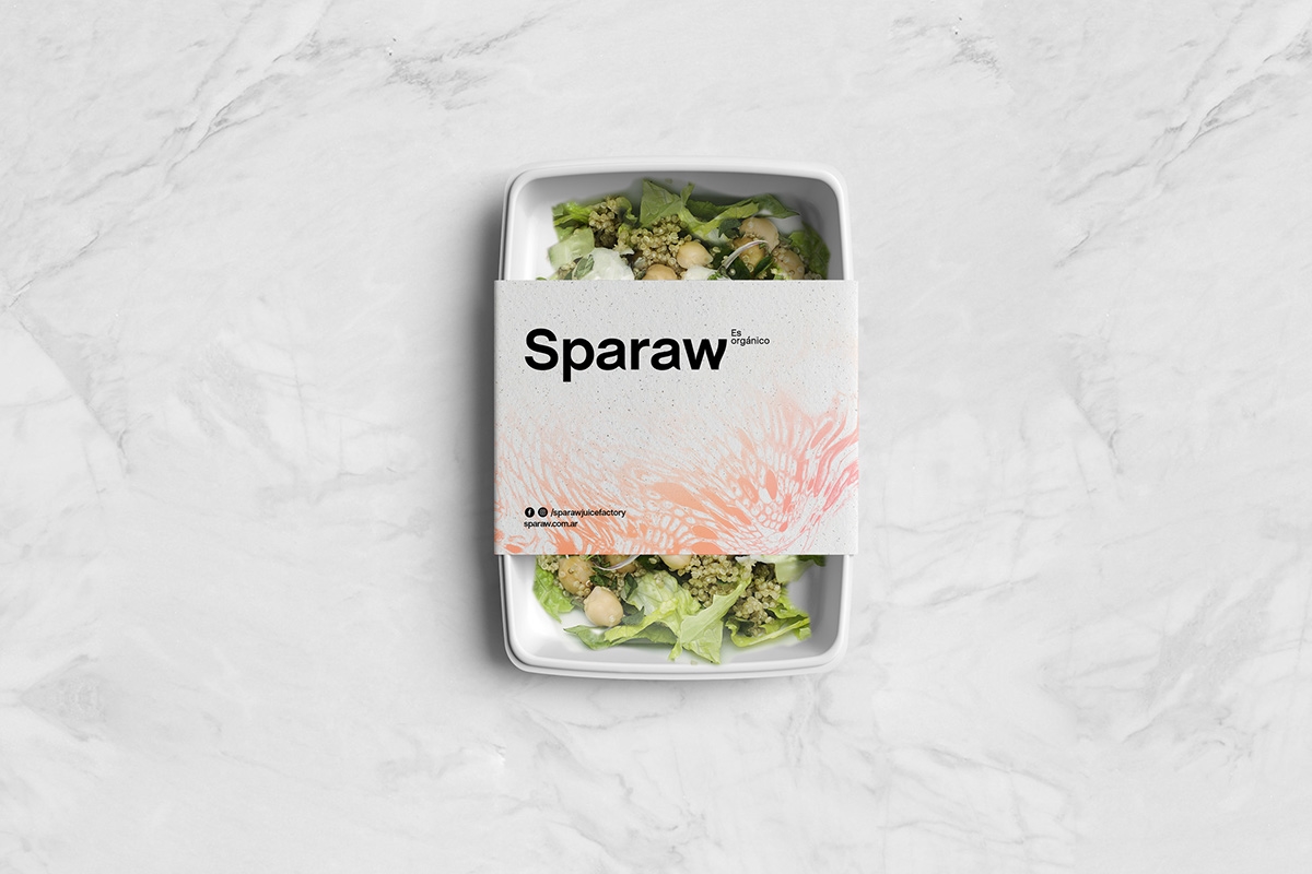 Sparaw果汁品牌設計欣賞