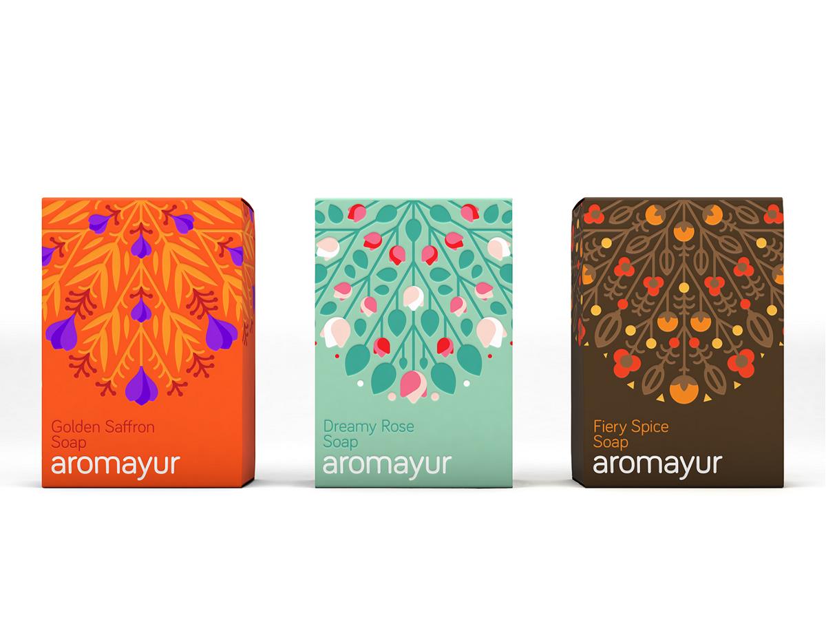 aromayur品牌与包装设计