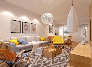 北欧原木风公寓