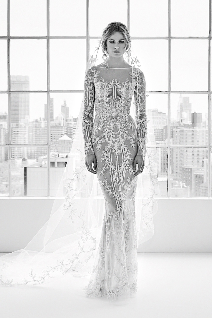 奢華宮廷風(fēng)，Zuhair Murad 2018春夏婚紗