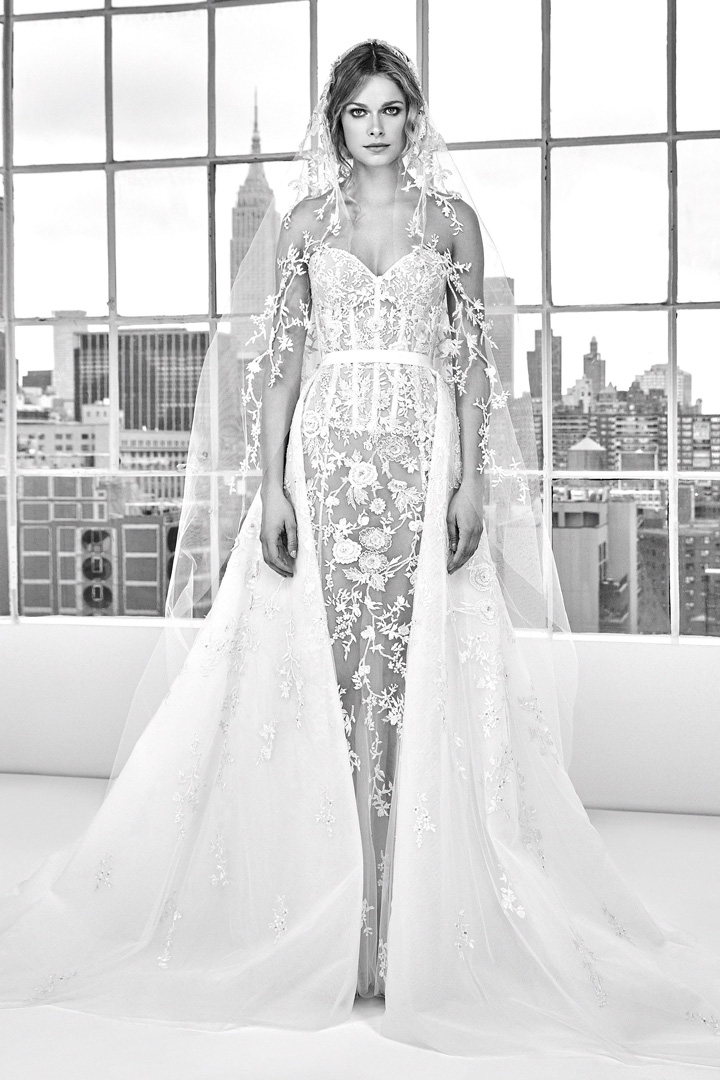 奢华宫廷风，Zuhair Murad 2018春夏婚纱