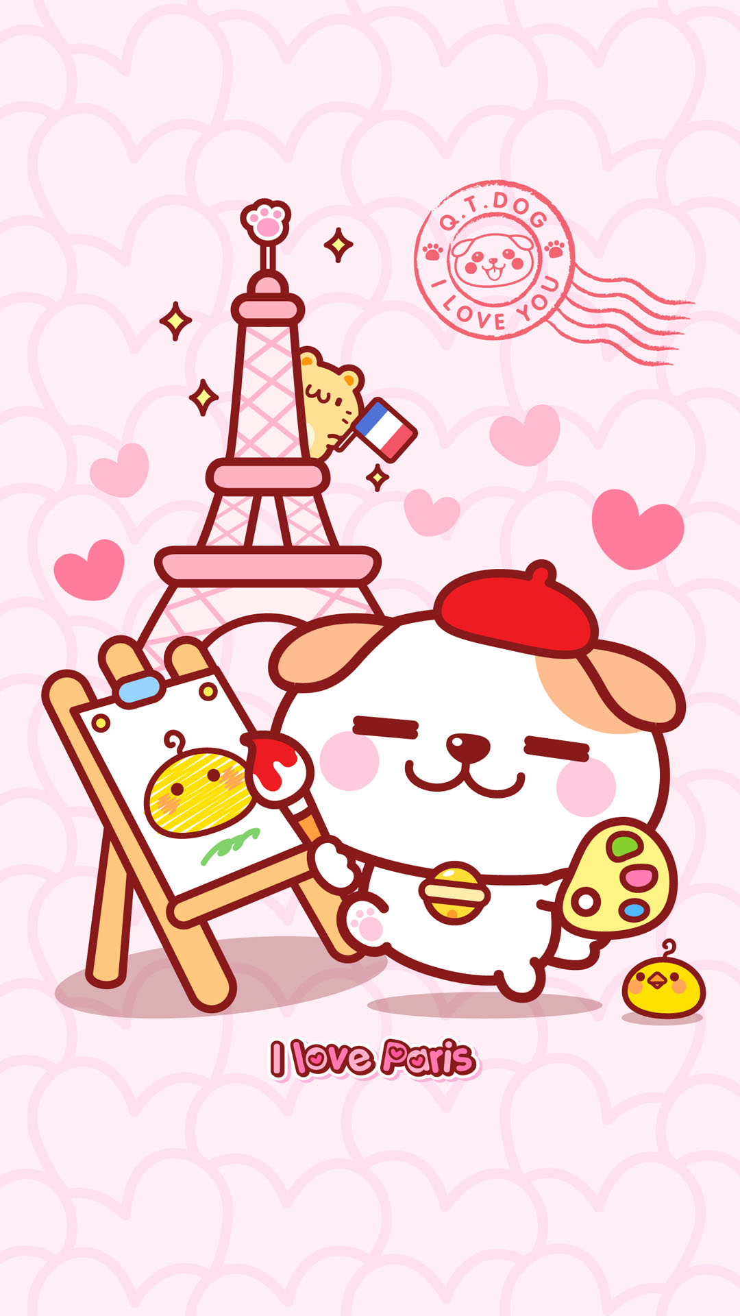 秋田君環游世界插畫