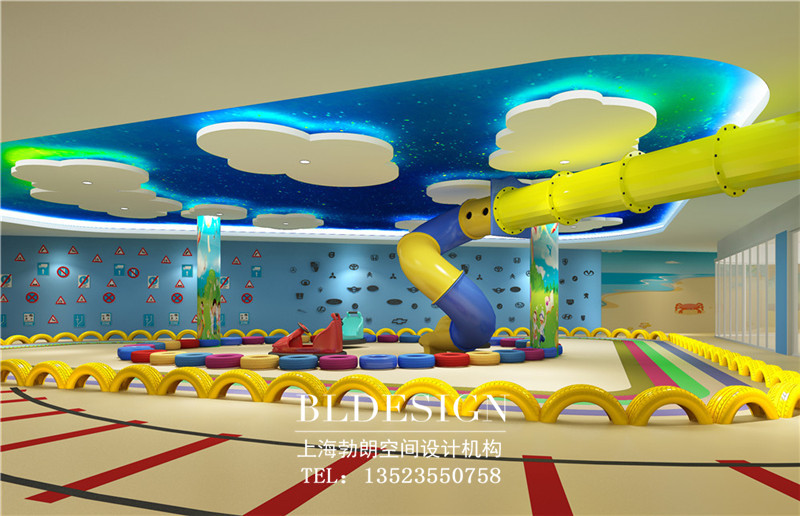 郑州维拉米特彩虹岛主题儿童游乐中心设计方案——郑州幼儿空间设计公司