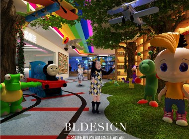 郑州专业幼儿空间设计——维拉米特彩虹岛主题游乐园设计效果图