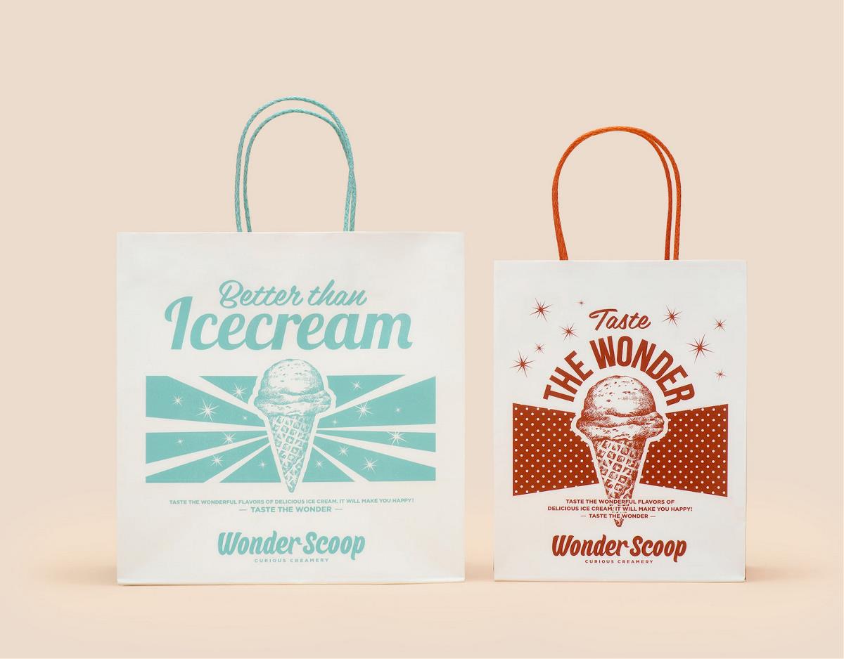 Wonder Scoop冰淇淋包装