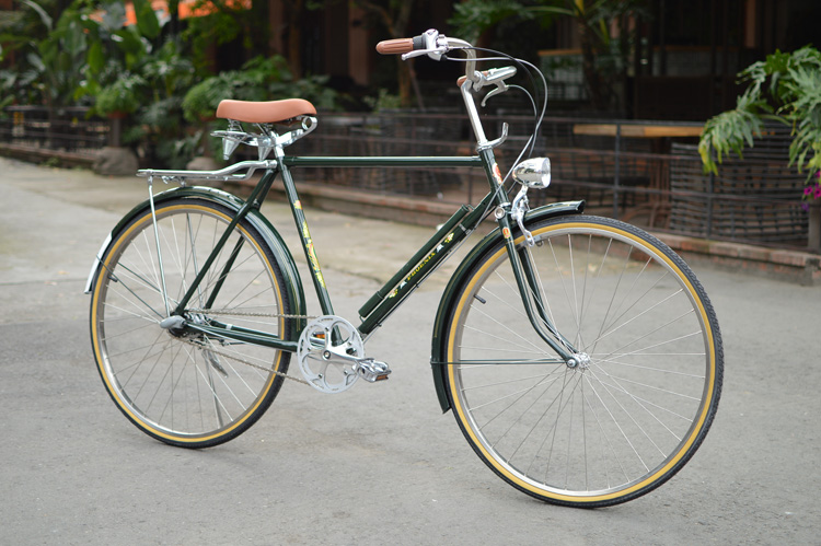 凤凰28加重自行车改装复古自行车