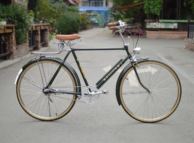 凤凰28加重自行车改装复古自行车