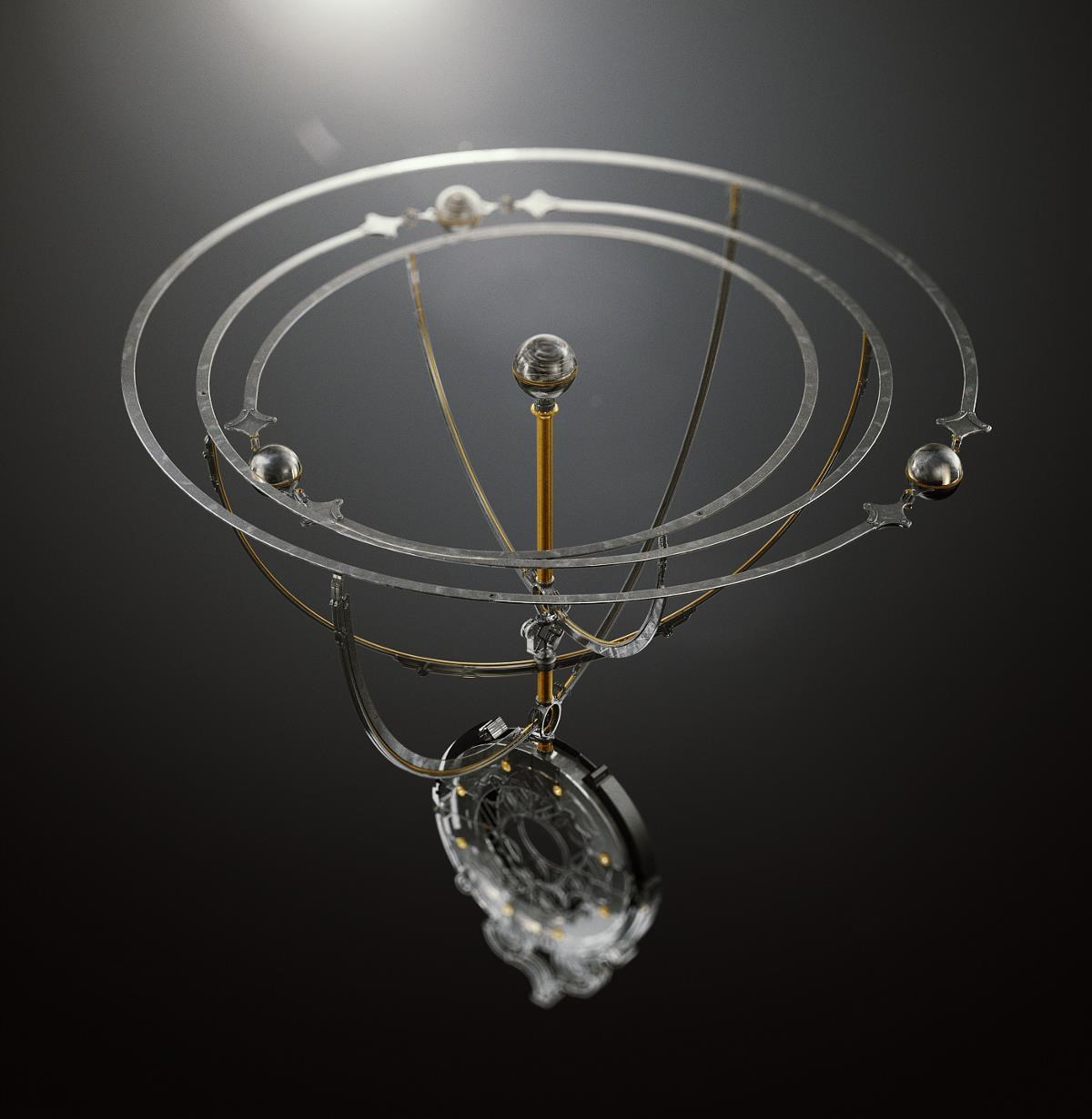 太阳系仪概念艺术设计