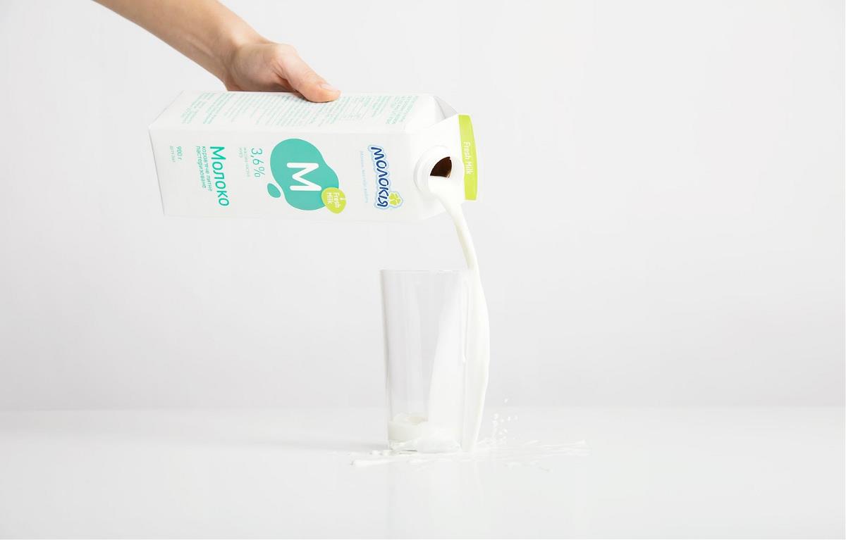 Molokija牛奶包装设计