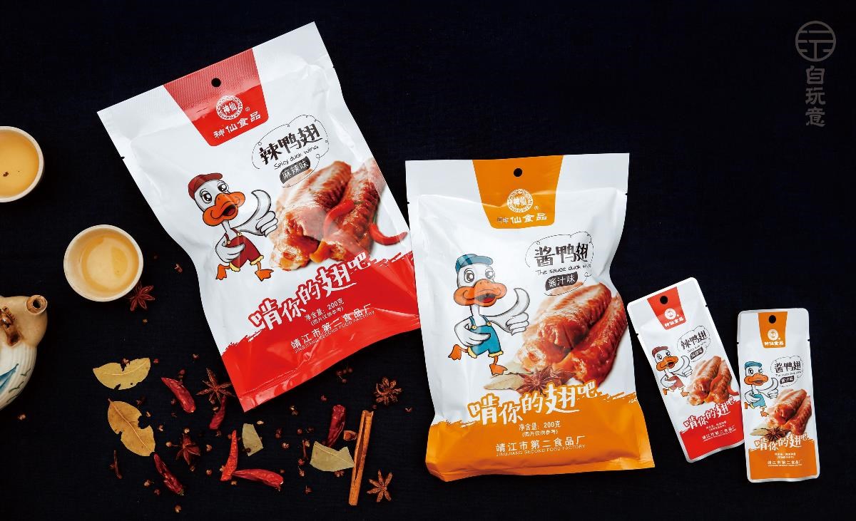 「神仙食品」肉制品系列包装设计