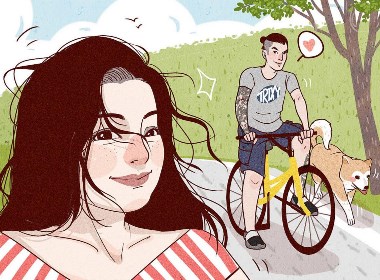 我和男朋友系列插画（3）