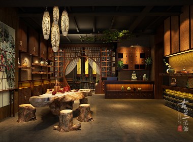成都专业茶楼设计|成都专业茶楼设计公司|古兰装饰
