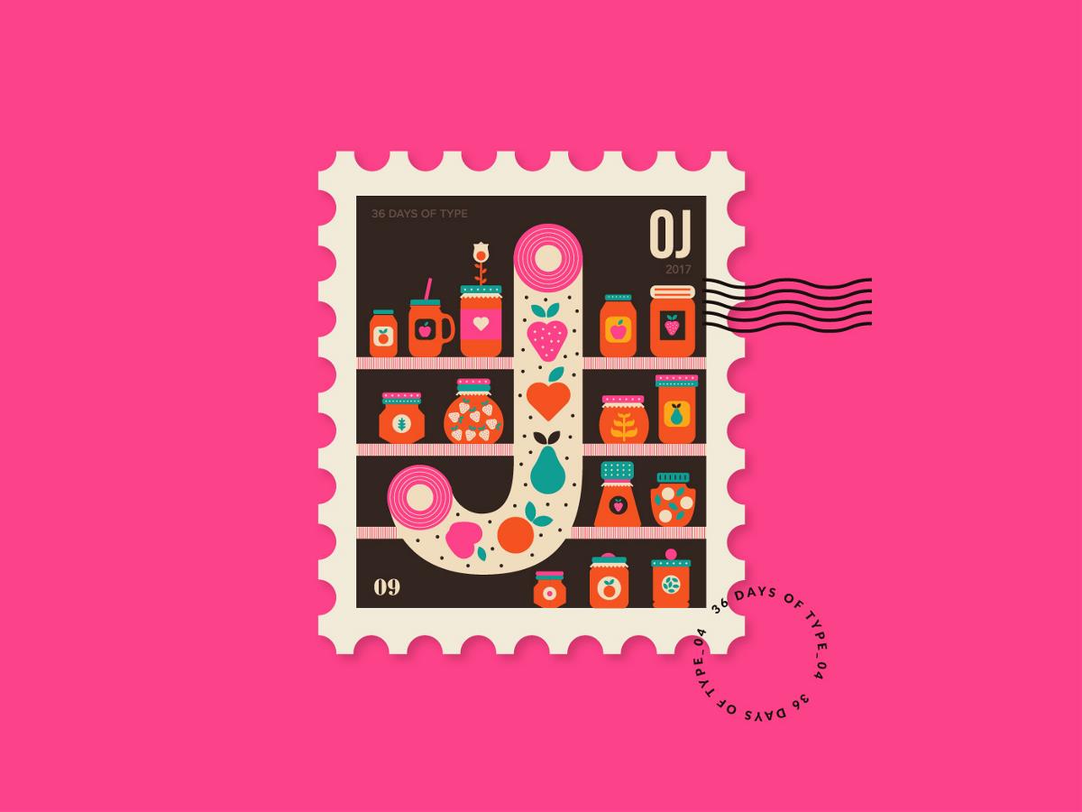 2017新型邮票图形设计