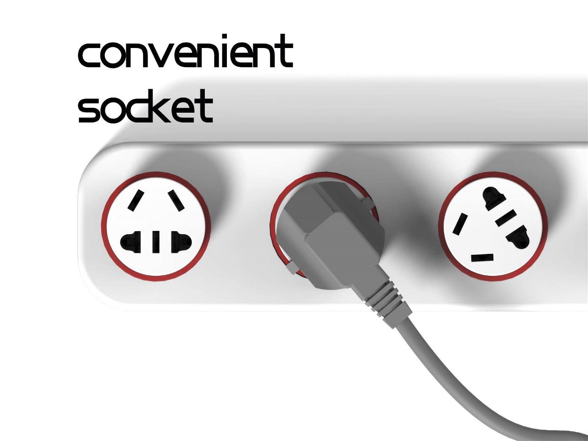 convenient socket