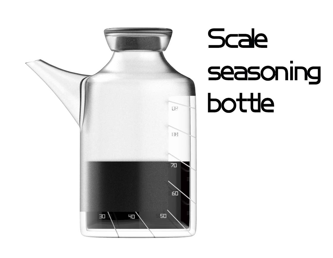 Scale seasoning bottle