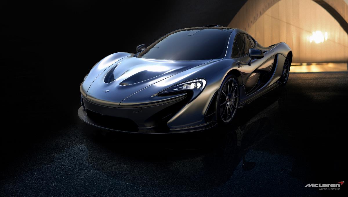 McLaren P1 工业设计渲染图