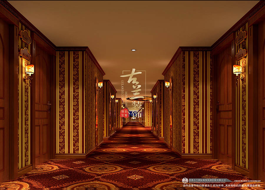 天域风情主题酒店设计案例赏析——成都特色主题酒店设计公司|古兰装饰