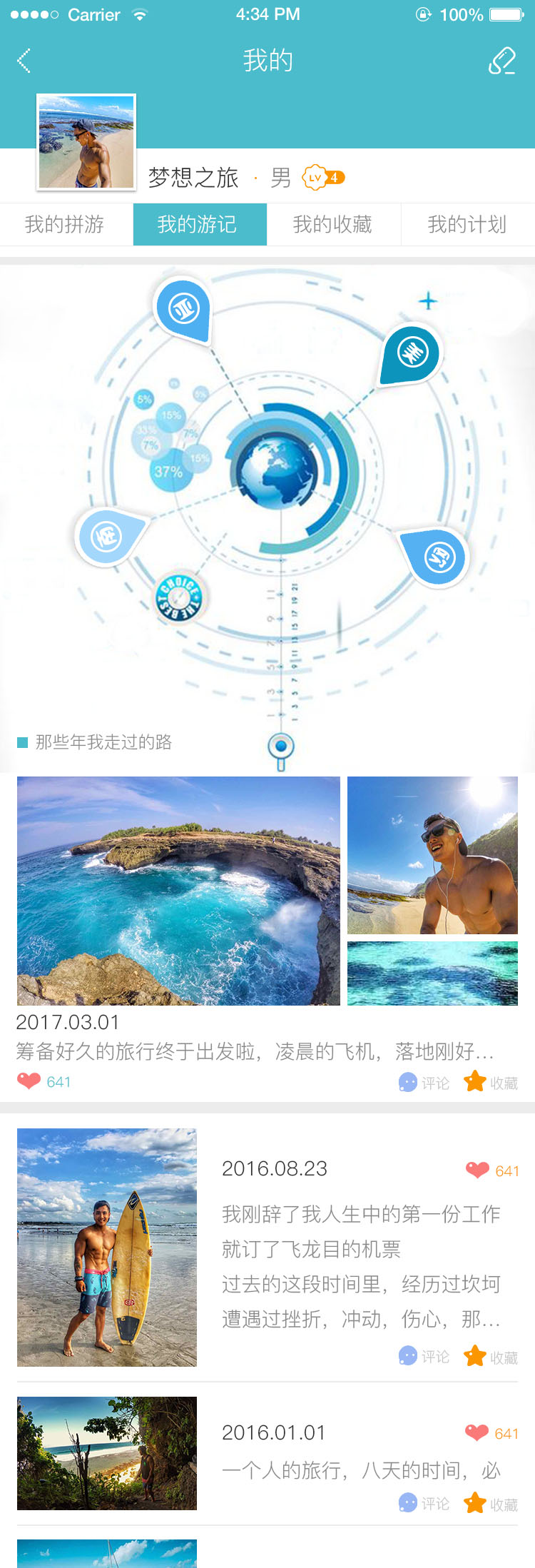 旅游类app