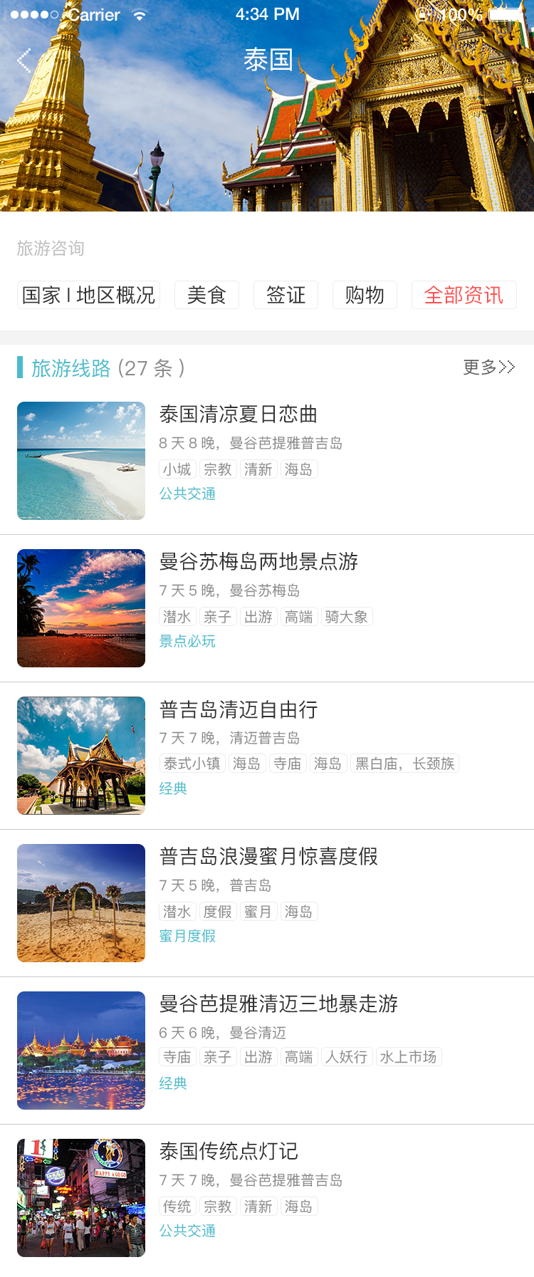 旅游類app