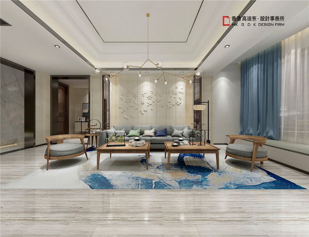 北京山水文园新中式--《山水峻节》高迪愙设计