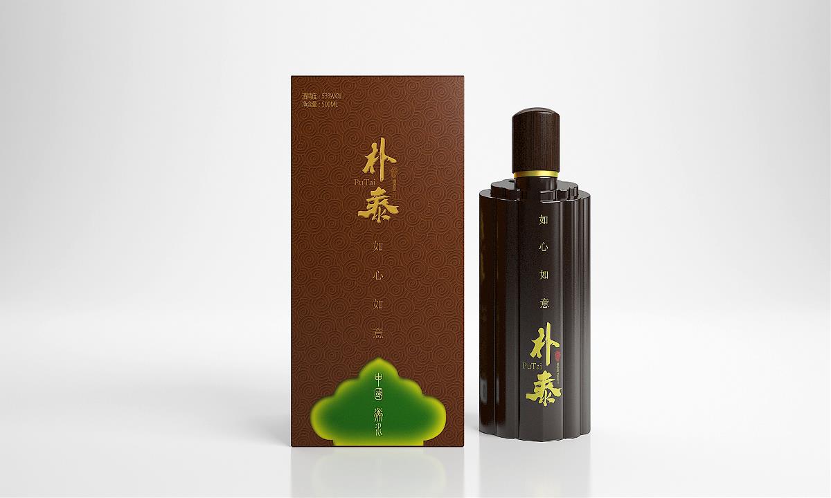 徐桂亮品牌設(shè)計(jì)—如心如意樸泰酒