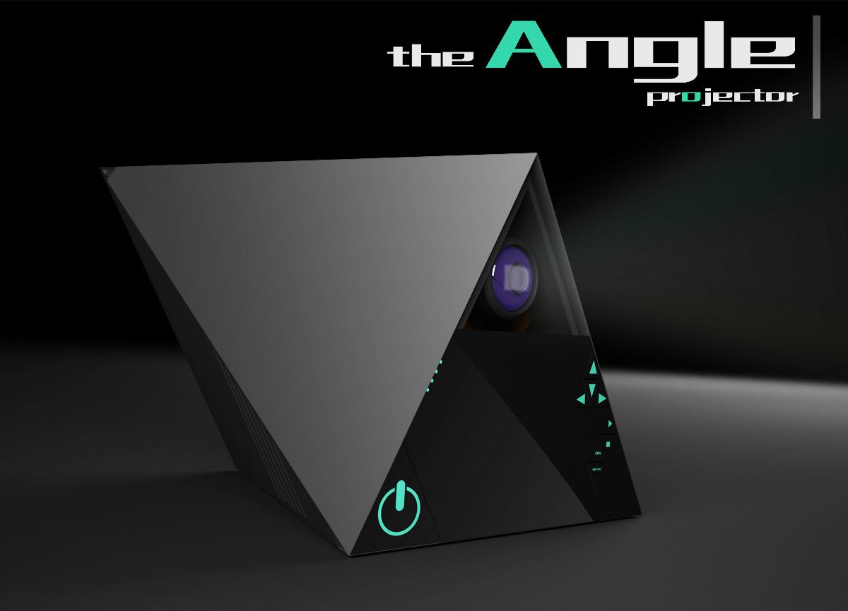 “角”投影仪 the Angle projector