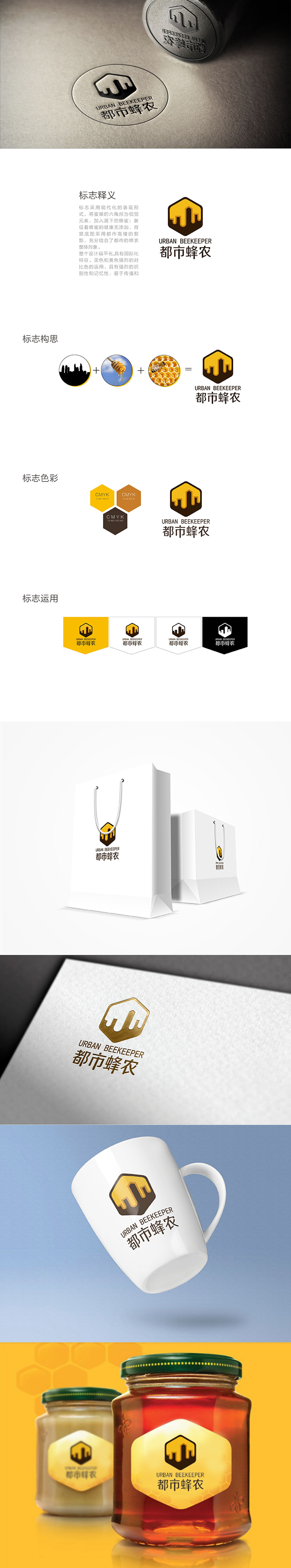 【珠海都市蜂农】logo设计