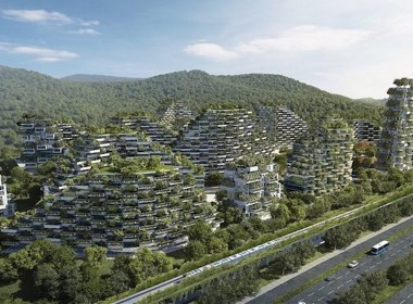 污染退去！被植物包围的森林城市