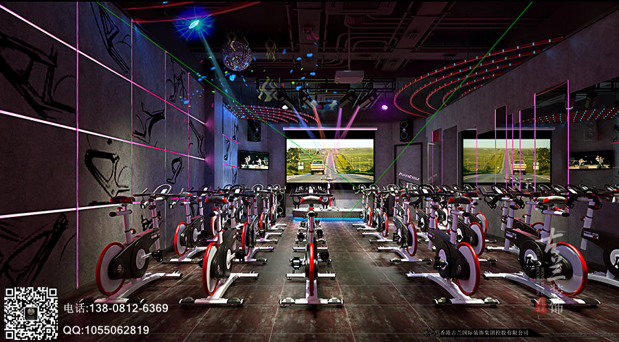 POWER CYCLE健身工作室-成都专业健身工作室设计|成都特色健身房设计公司|成都健身房装修公司