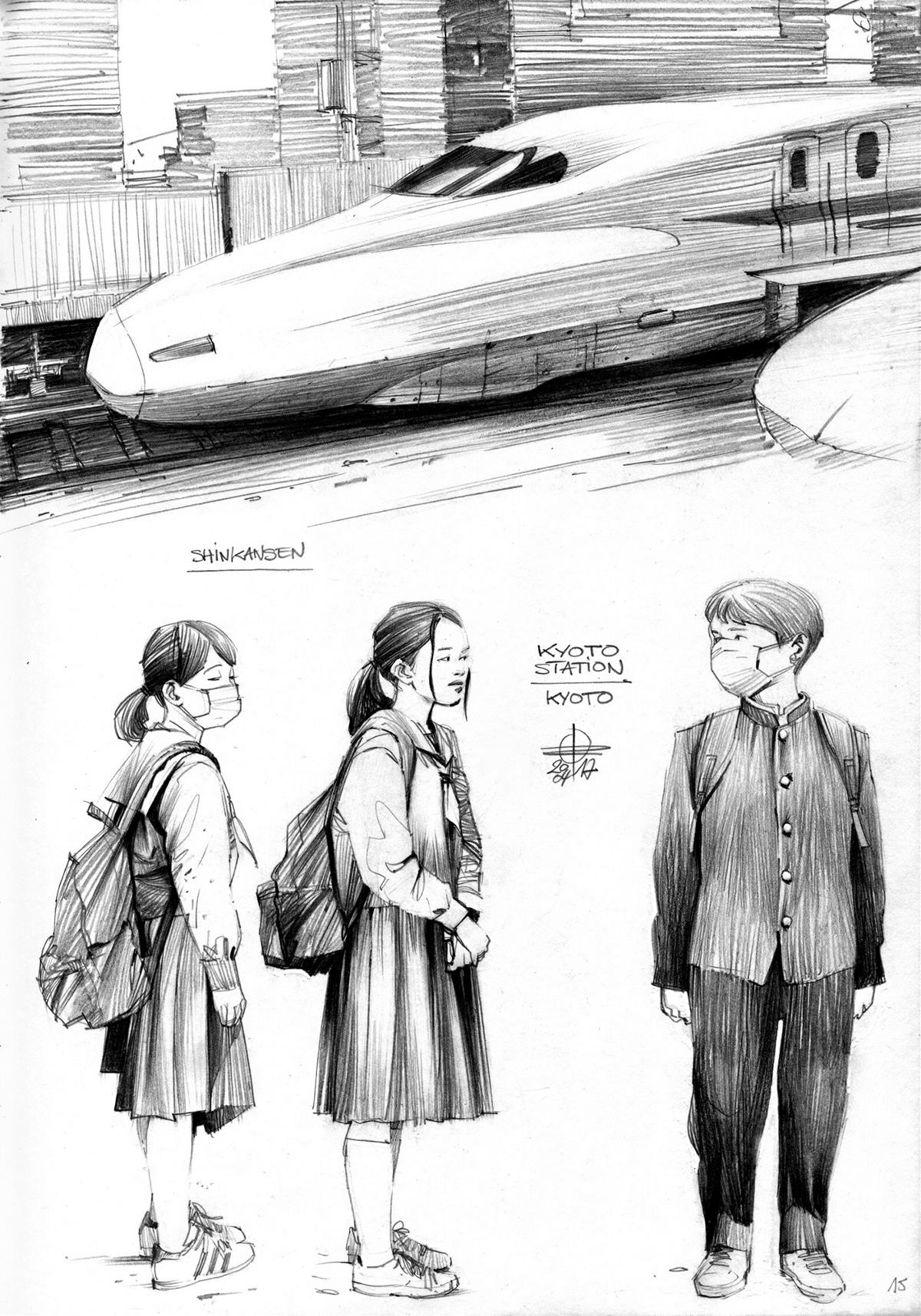Journey Sketchbook插画欣赏