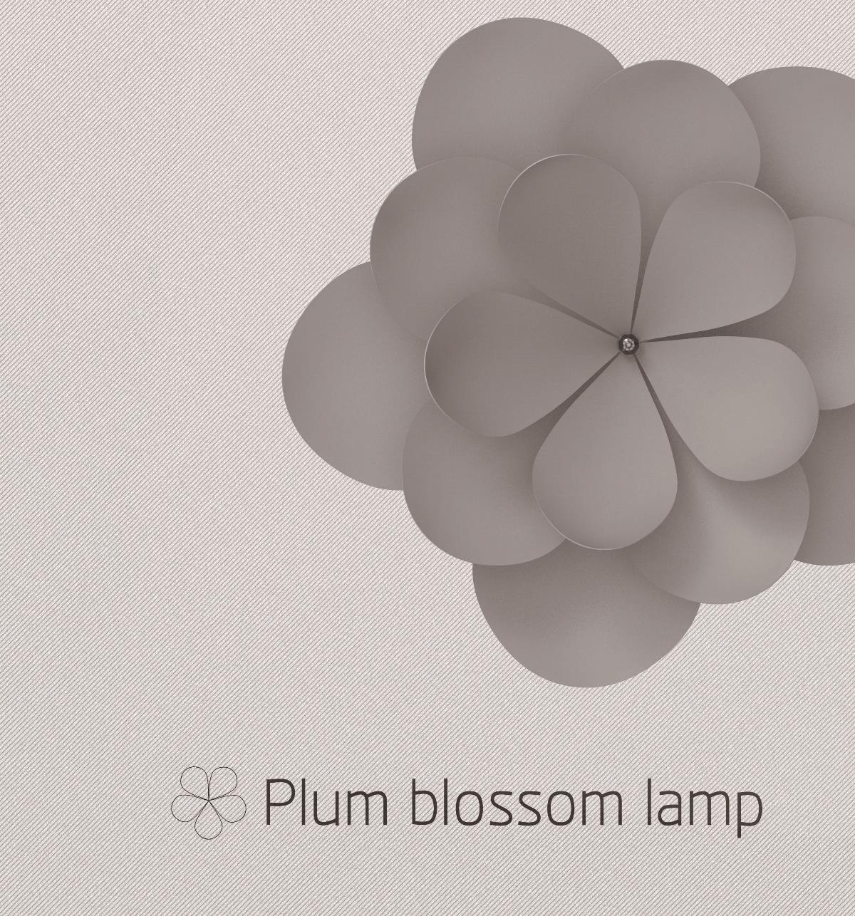 PLUM BLOSSOM  LAMP