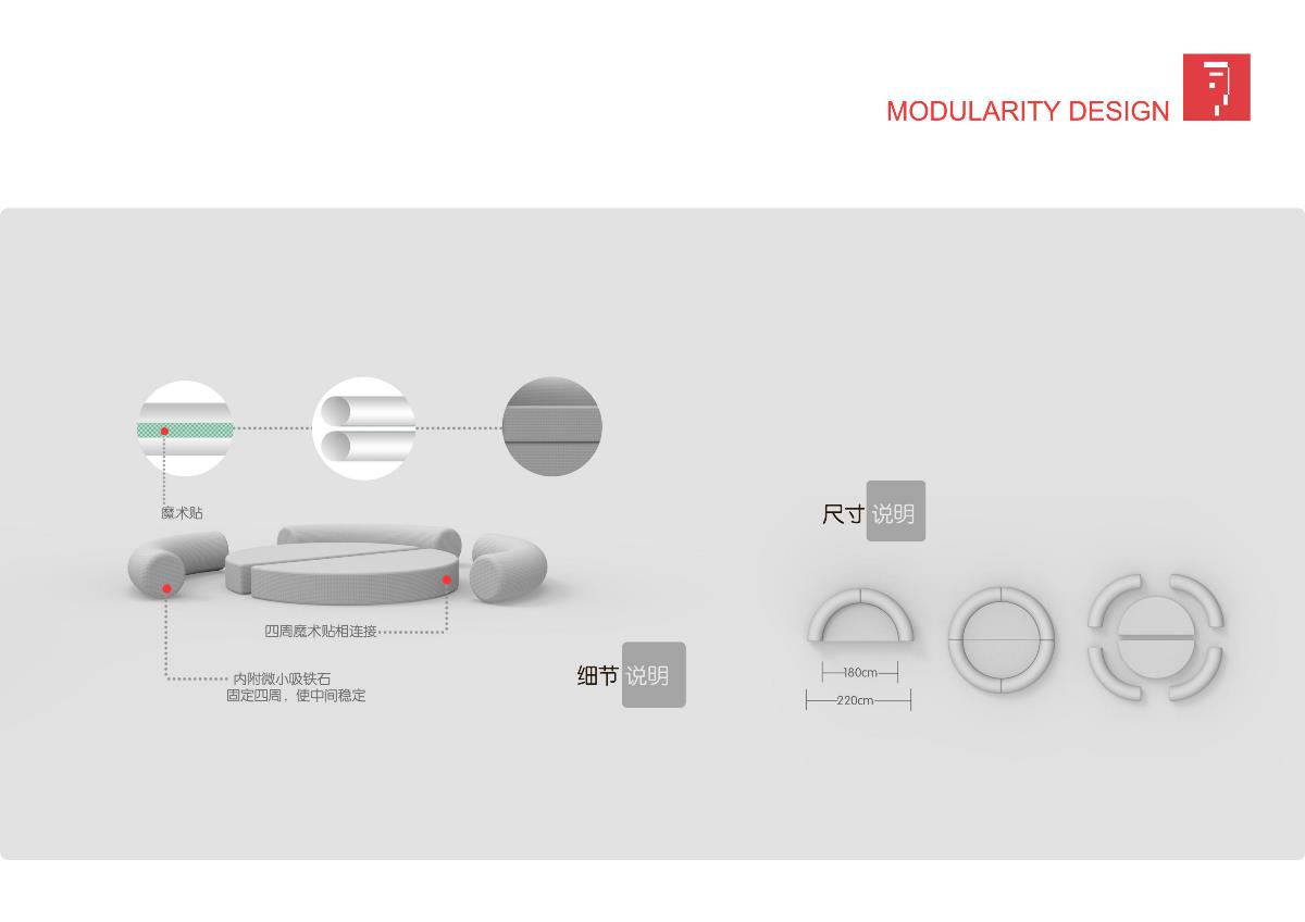 模块化沙发设计