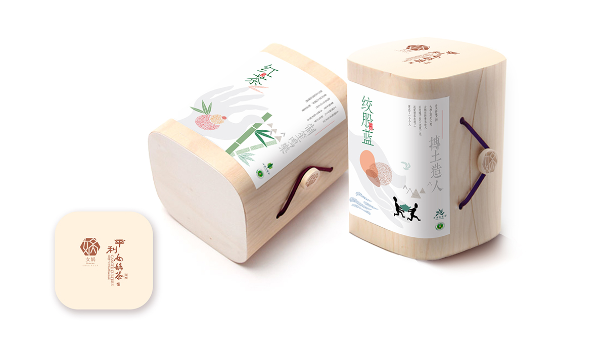 平利女娲茶包装设计