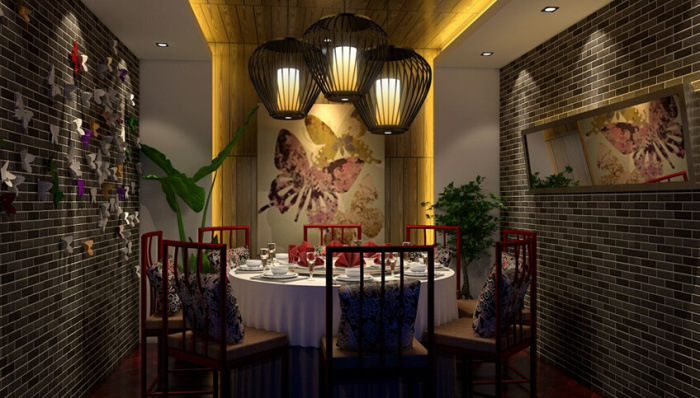 江南汇私房菜餐厅设计案例赏析——成都专业特色私房菜餐厅设计