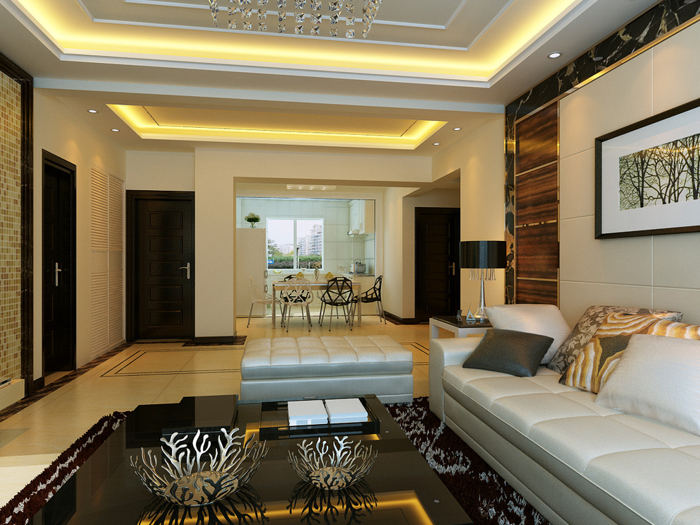 嘉韵公园里装修，充满灵气的150平现代简约设计