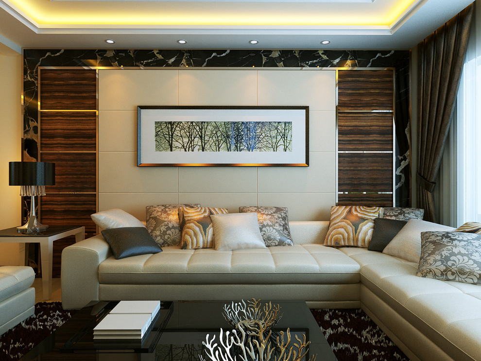 嘉韵公园里装修，充满灵气的150平现代简约设计