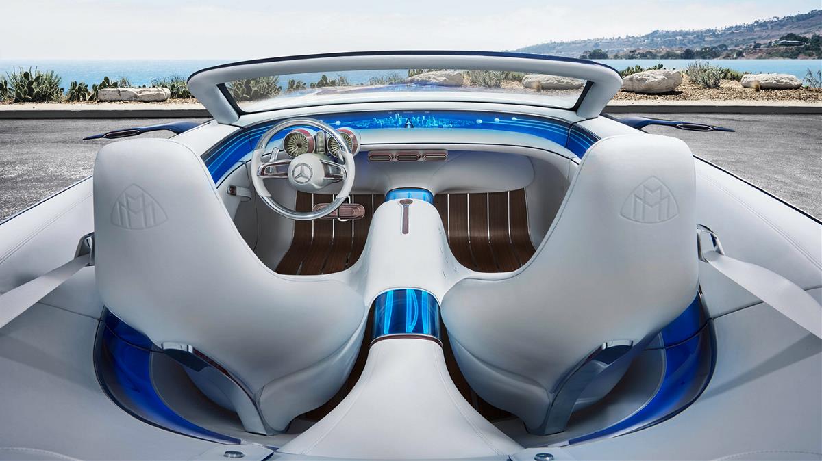 Vision Mercedes Maybach 6 Convertible产品设计欣赏