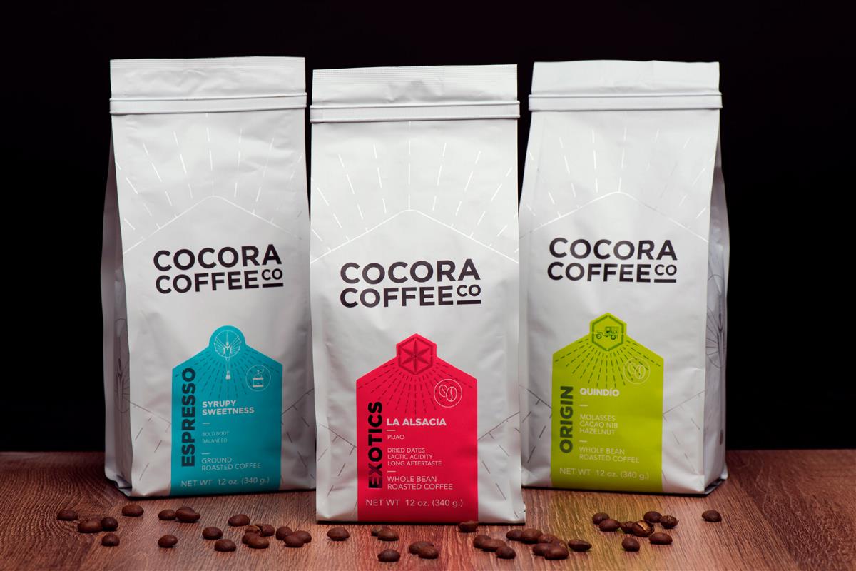 cocora咖啡品牌包装设计