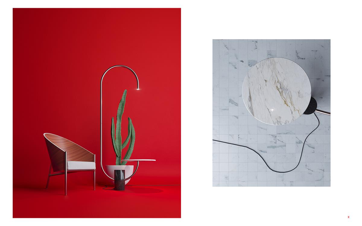 Lamp + table产品设计欣赏