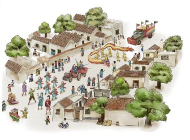 拾光—天水文旅画的画，禁止商用