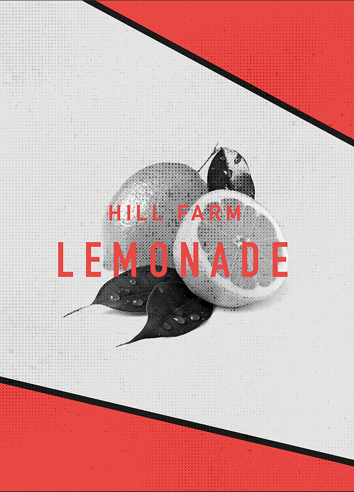 Hill Farm Lemonade果汁包装设计