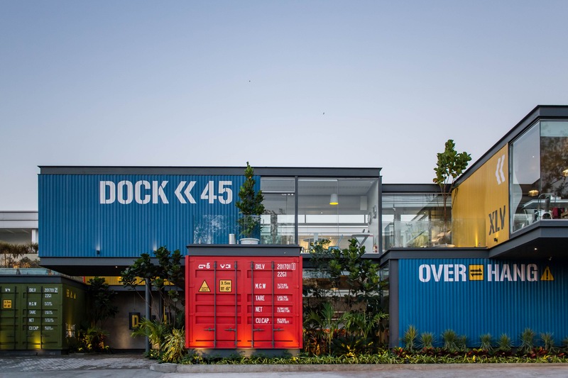 45号码头Dock 45--创意集装箱餐厅欧模网分享