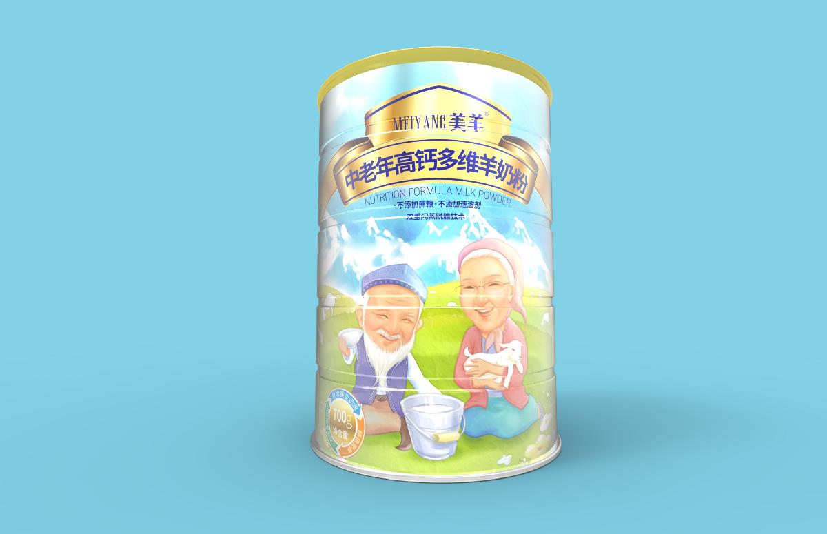 奶粉包裝  羊奶粉 營養(yǎng)品 飲品 保健品