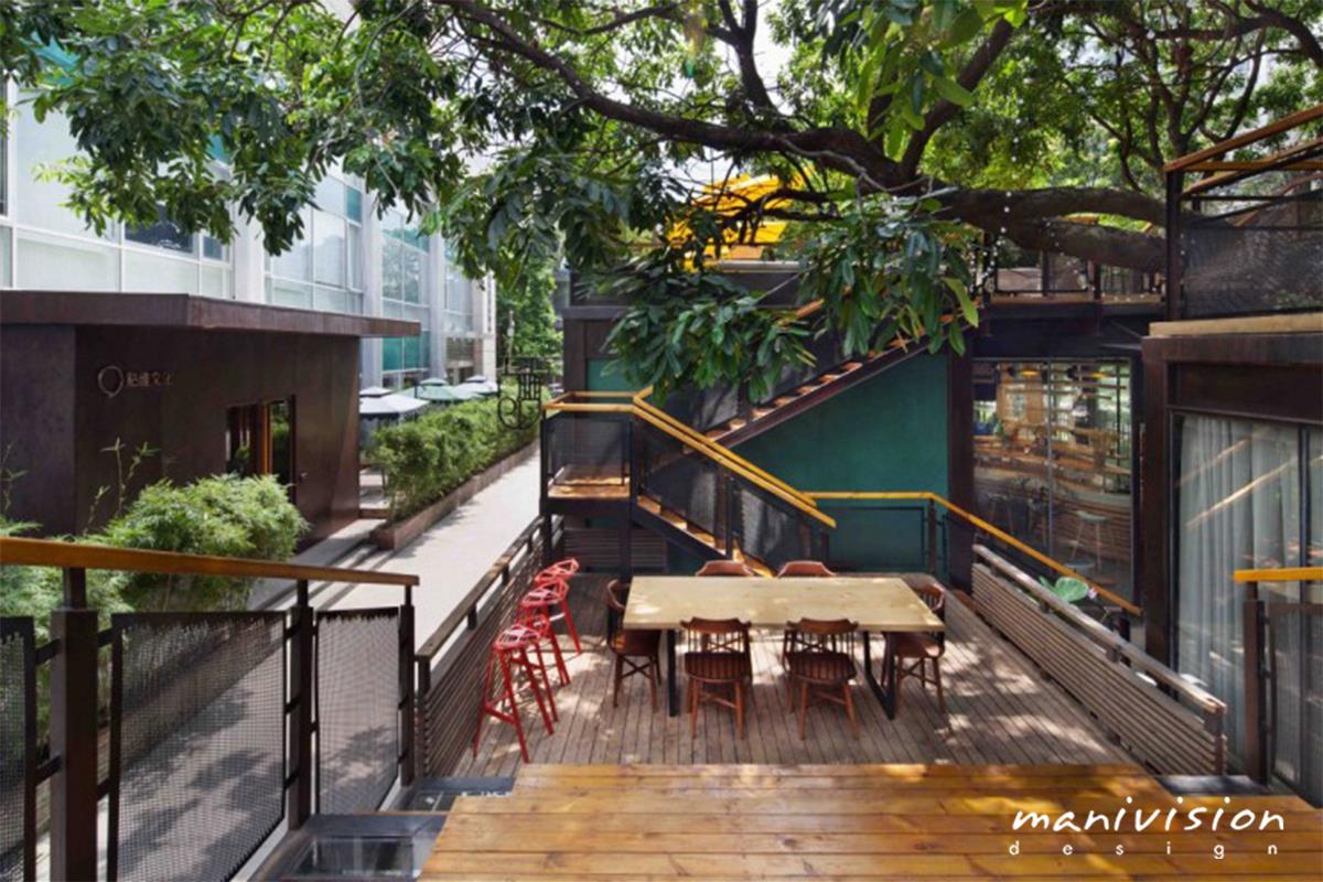 猫树里咖啡商业空间设计/摩尼视觉分享
