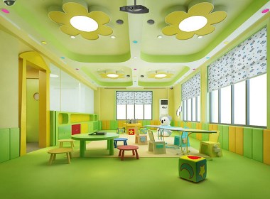 成都精灵宝贝幼儿园-贵阳专业特色幼儿园装修设计公司-古兰装饰