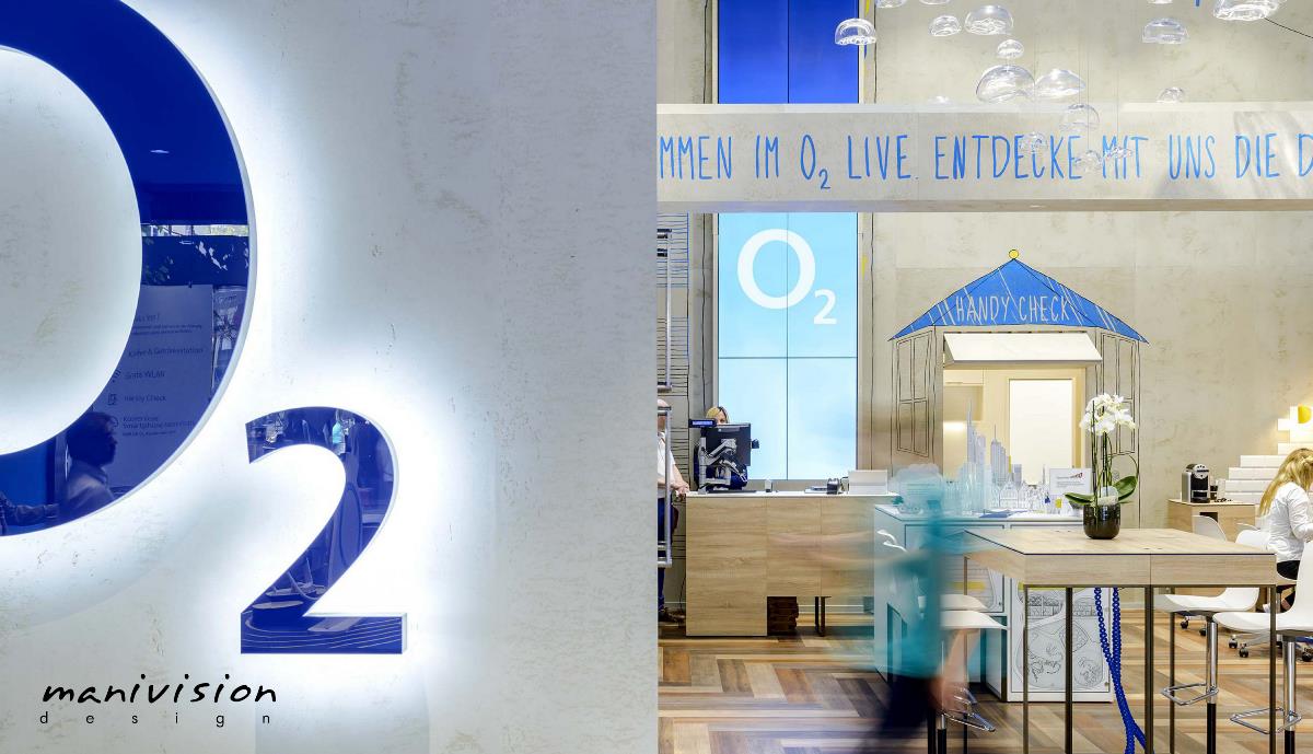 O2 Live Flagship Store in Hamburg and FrankfurtMain/摩尼视觉分享