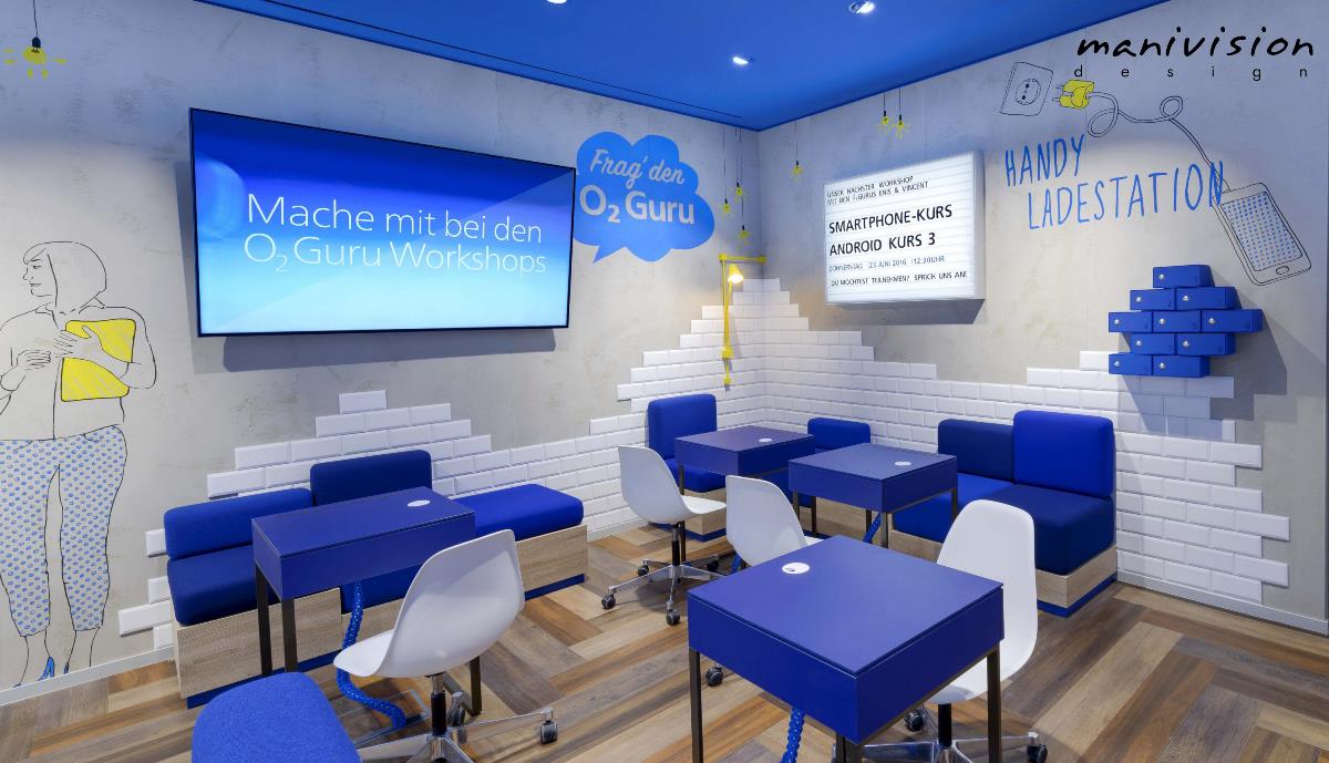 O2 Live Flagship Store in Hamburg and FrankfurtMain/摩尼視覺分享