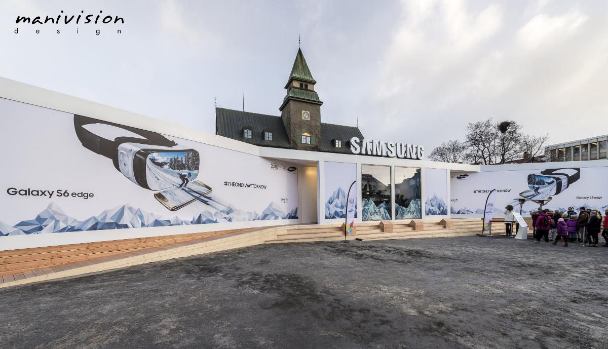 SAMSUNG Pavillon Lillehammer商业空间设计/摩尼视觉分享