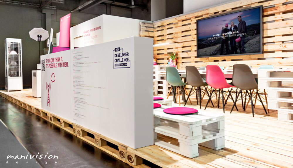 Deutsche Telekom Embedded World 2014商业空间设计/摩尼视觉分享